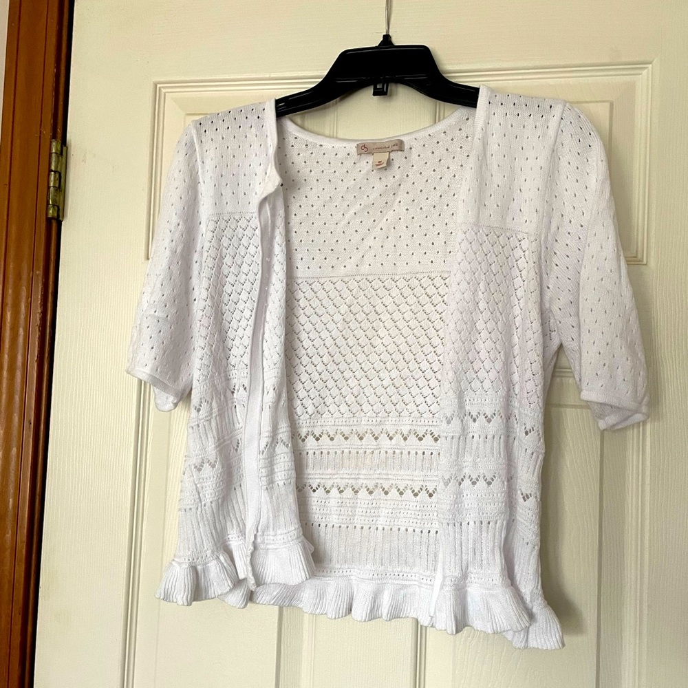 Dress barn med lightweight sweater excellent condition